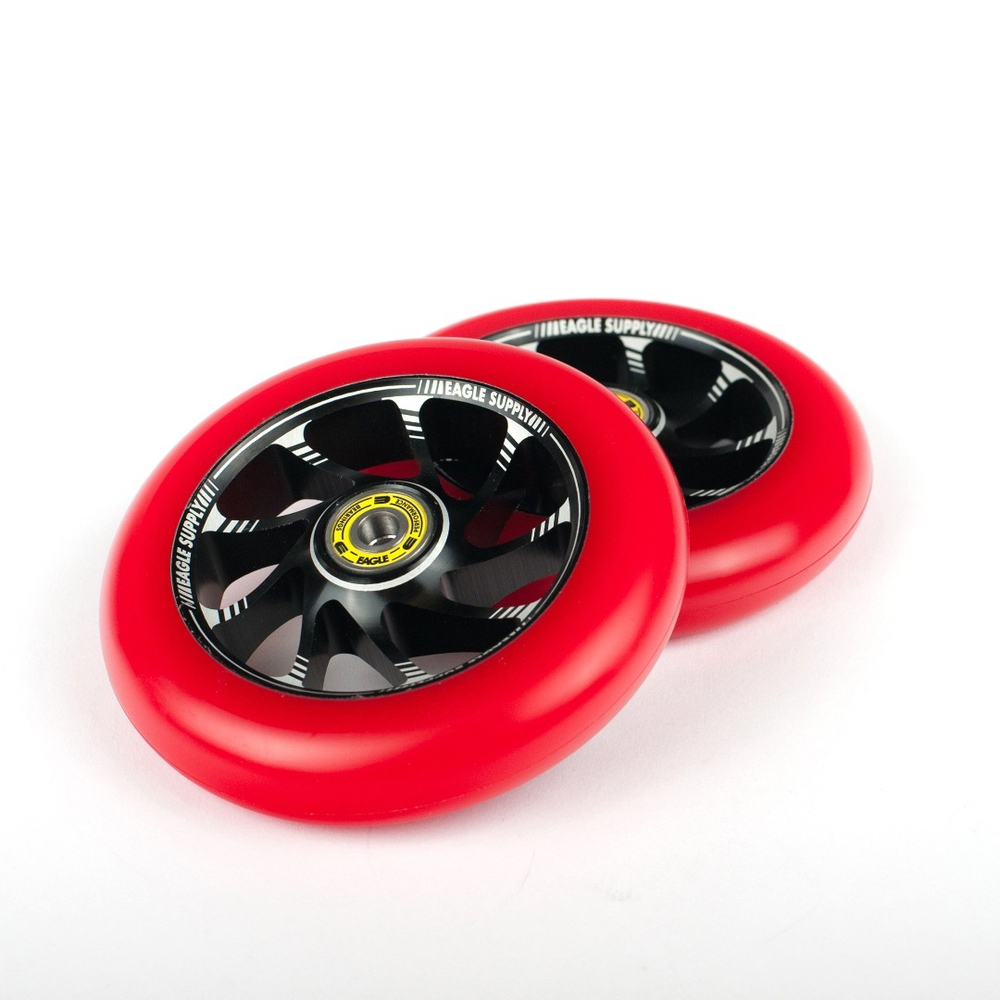 Комплект колес  Eagle Supply Standard Line Team Black 120mm Black/Red