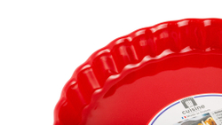 Форма для пирога 27см Esprit de cuisine Festonne малиновая