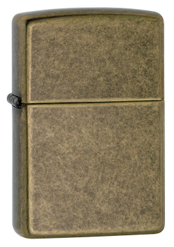 Зажигалка Zippo с покрытием Anitque Brass, медь/сталь, матовая, 36x12x56 мм