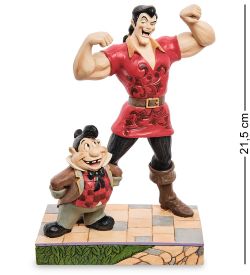 Disney Traditions Disney-6005969 Фигурка «Гастон и Лефу (Красавица и чудовище)»