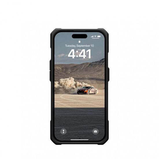 Чехол Uag Monarch для iPhone 15 Pro MAX 6.7", цвет черный (Kevlar-Black)