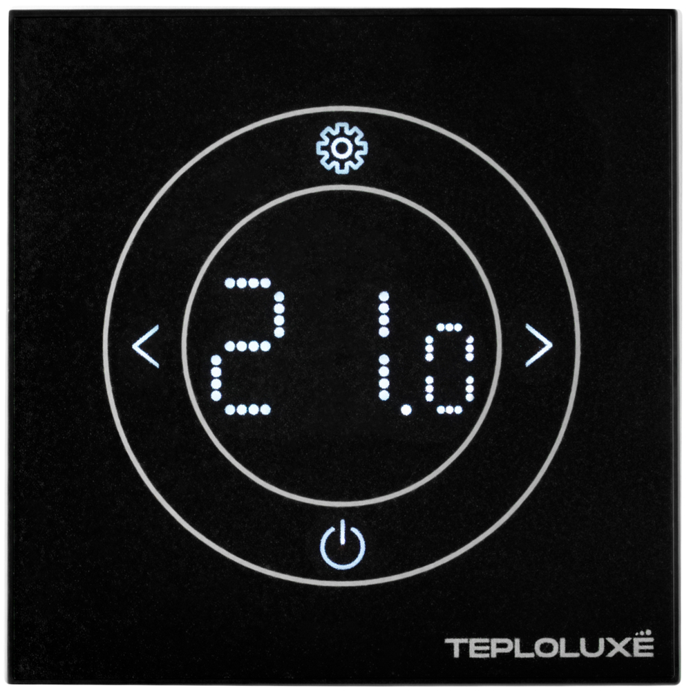 Терморегулятор электронный Теплолюкс Solus Zen Wi-Fi черный/черный