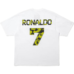 A Bathing Ape Bathing Ape Cr7 Life Футболка Regular Sleeve Bap Ss26 104 белый