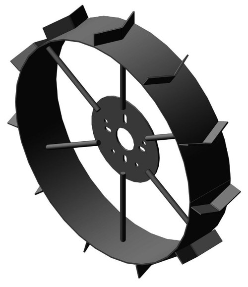 Грунтозацепы для МБ (без ступицы) D-585мм Ш-120мм