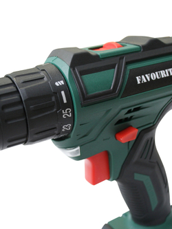 Акк. дрель-шуруповёрт FAVOURITE DC 1802 PROMO 18В, 2Ач, 30Нм Li-ion (101101802)