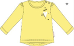 Лонгслив для девочки р.86 Желтый 406-010-191