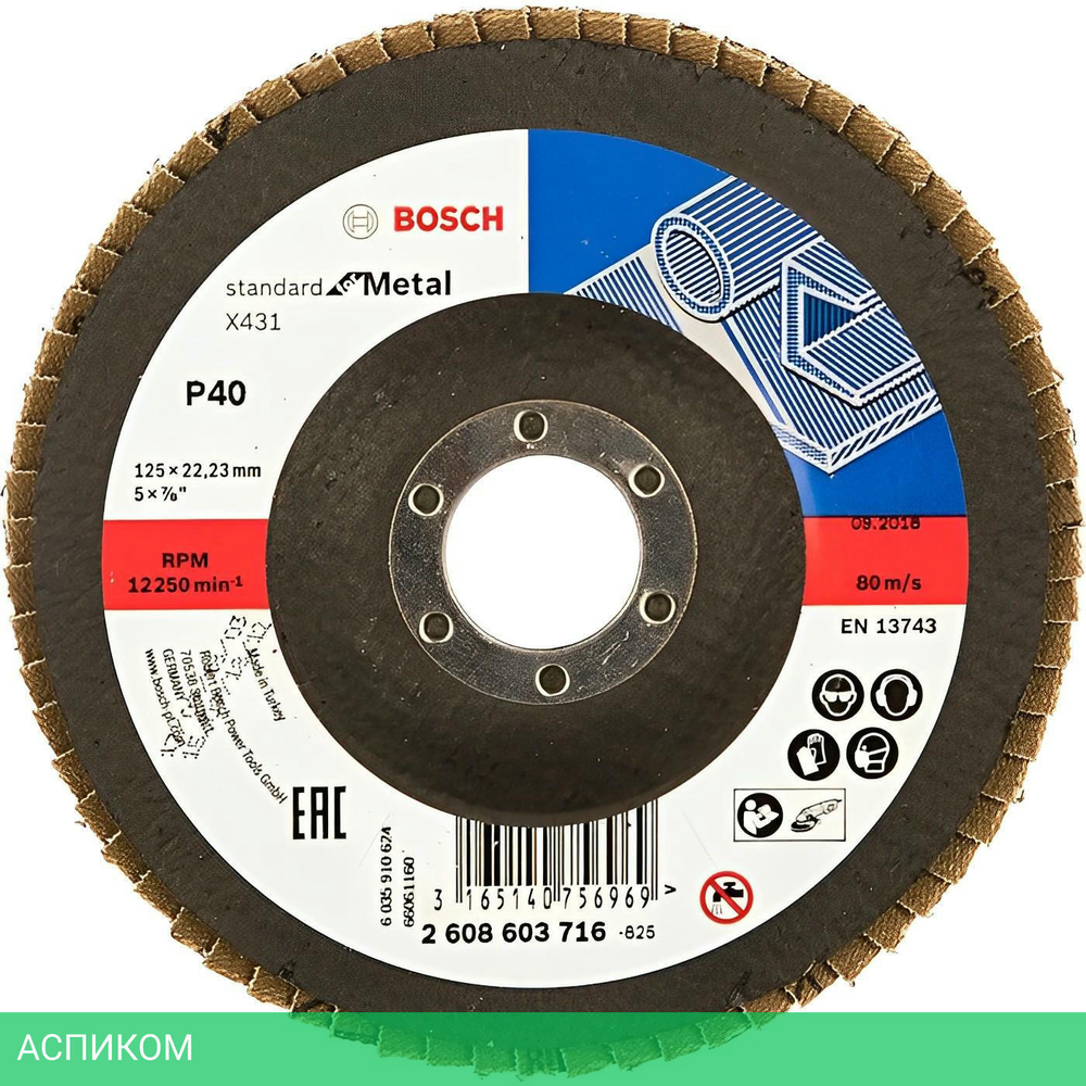 Шлифовальный круг Bosch 2608603716