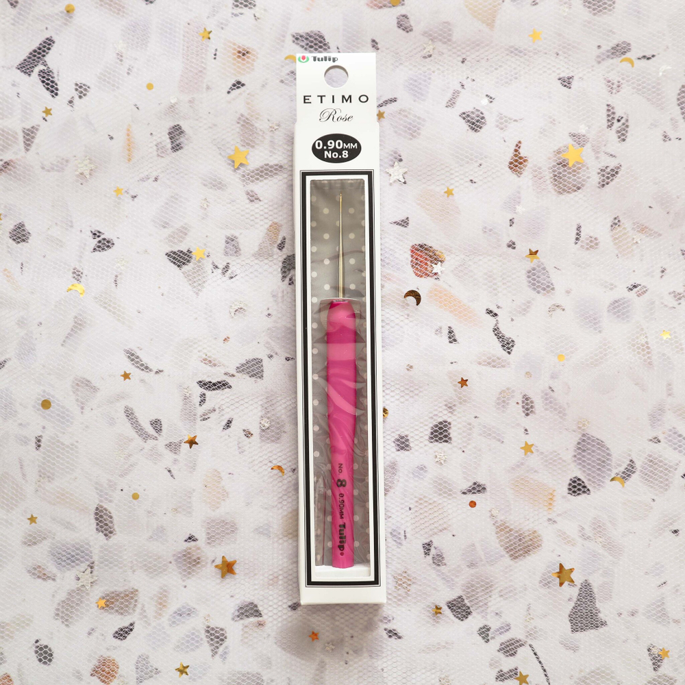 Крючок для вязания Tulip ETIMO Rose