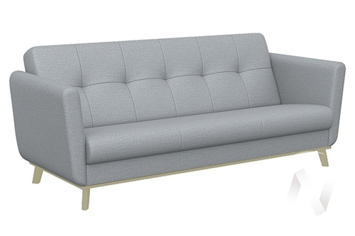 Диван Лайм 3-х местный (бесцветный лак/ORION ASH)