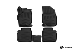 Коврики в салон для PEUGEOT 301, 2013-, 4 шт. (полиуретан) ELEMENT3D3824210K