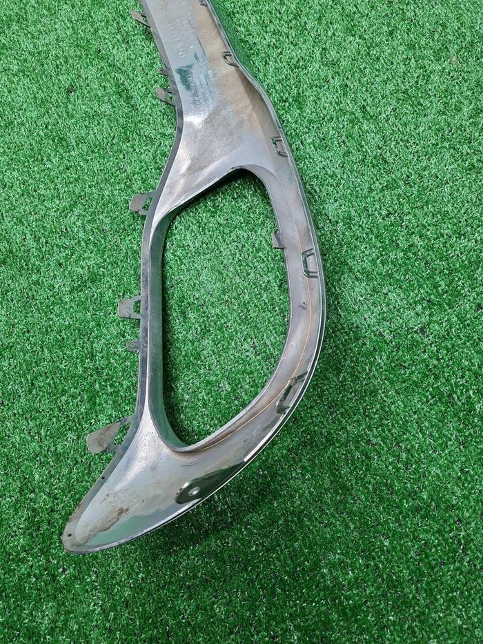 Юбка заднего бампера Mercedes GLE c167 (19-23) AMG