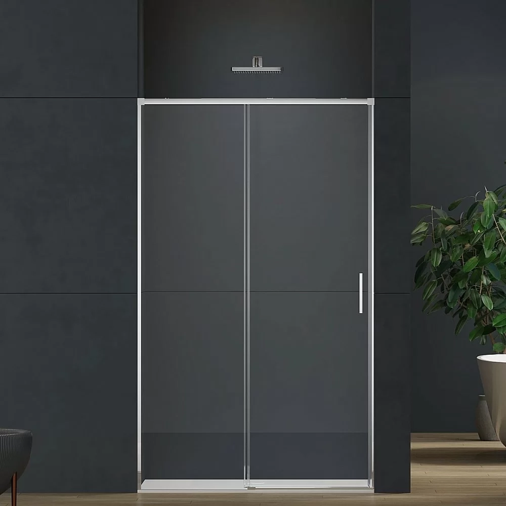 Душевая дверь Vincea Soft 2 120 VDS-3SO2120CL стекло прозрачное/профиль хром