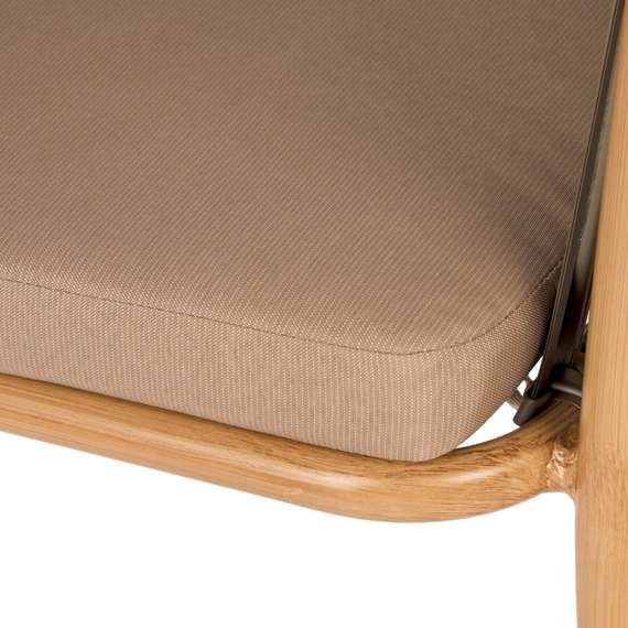 Уличное кресло Cara, светло-коричневый