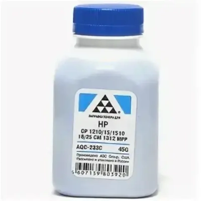 Тонер для картриджей HP CB541A/CE321A/CF211A Cyan (45г) (AQC-США) Россия