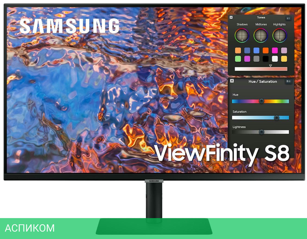 Монитор Samsung S32B800PXI черный (LS32B800PXIXCI)