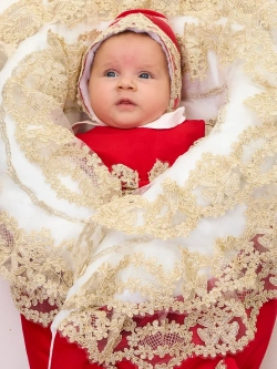 Комплект выписку новорождённому зимний