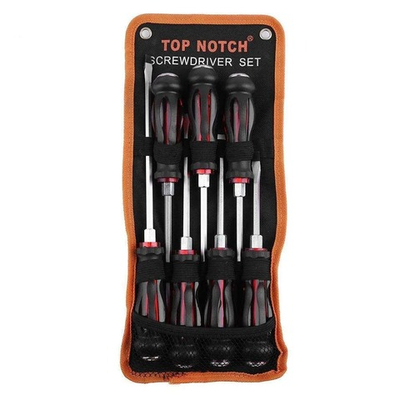 Набор ударных отвёрток с магнитным наконечником в чехле 7 шт.