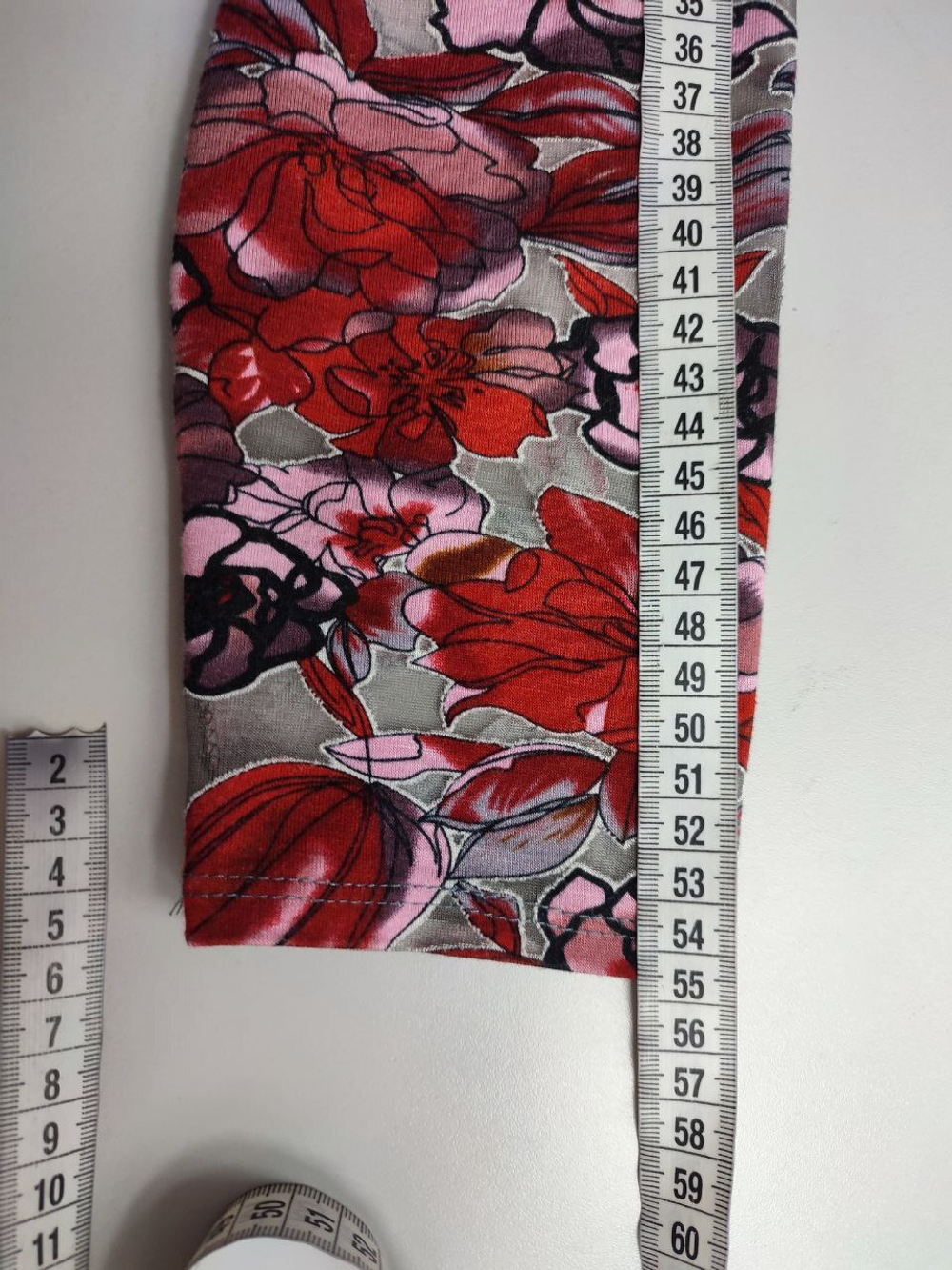 Джемпер с принтом 46 размер