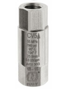 Обратный клапан Tecomec CV5 G3/8F