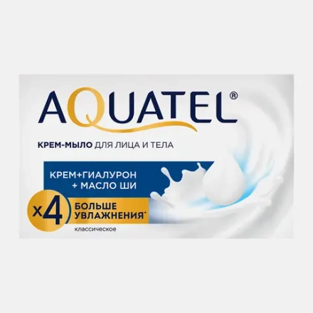 Крем-мыло Aquatel твердое классическое 90г