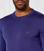 Шерстяной свитер Botto BOSS BLACK - фиолетовый(50476364)