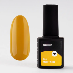 Milk Гель-лак Simple - 111 - Mustard, 9мл.