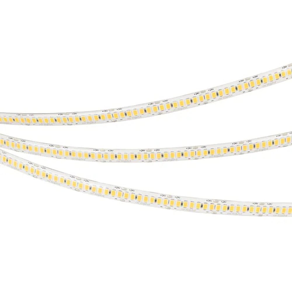 Светодиодная лента герметичная RTW-SE-A280-8mm 24V Warm3000 (10 W/m, IP65, 5m) (Arlight, 5 лет) 045561