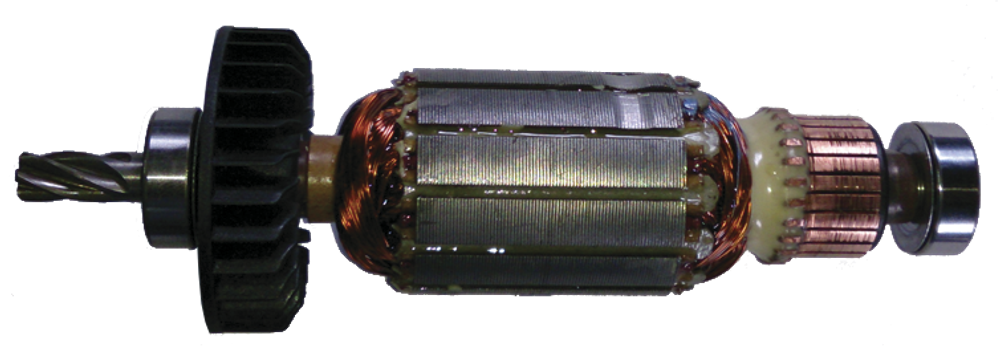 Якорь перфоратор Hitachi DH-24PC3 (5-зуб правый, D:8/35.5/23/8-мм, L:150-мм, а: 360720E) [AEZ]