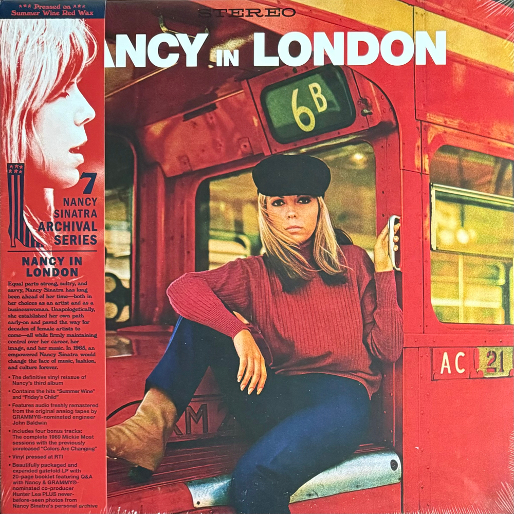 Nancy Sinatra ‎– Nancy In London (Европа 2024г.) Red