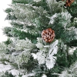Ёлка «Таинственный лес» 150 см, (460 веток), ПВХ,леска,резина шишки, белое напыление