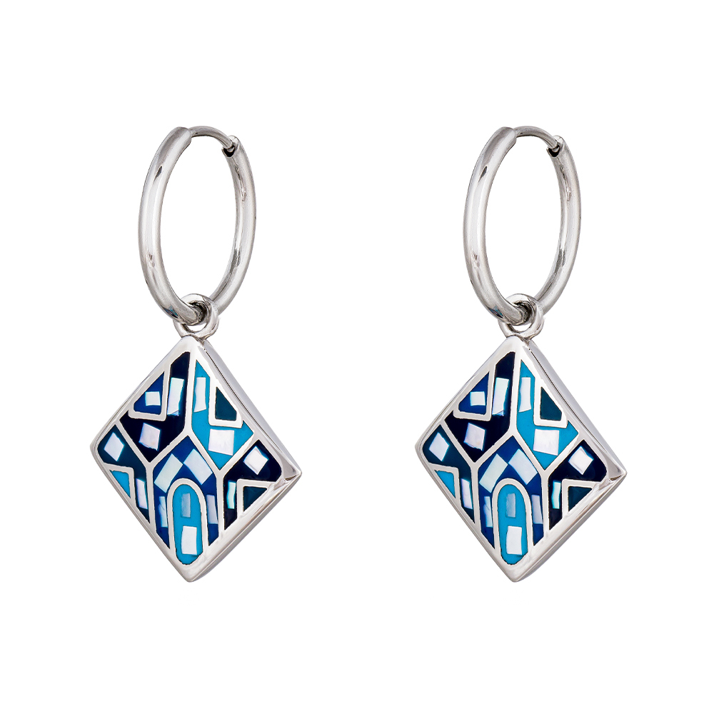 Серьги Fiore Luna AE01318-15 BL