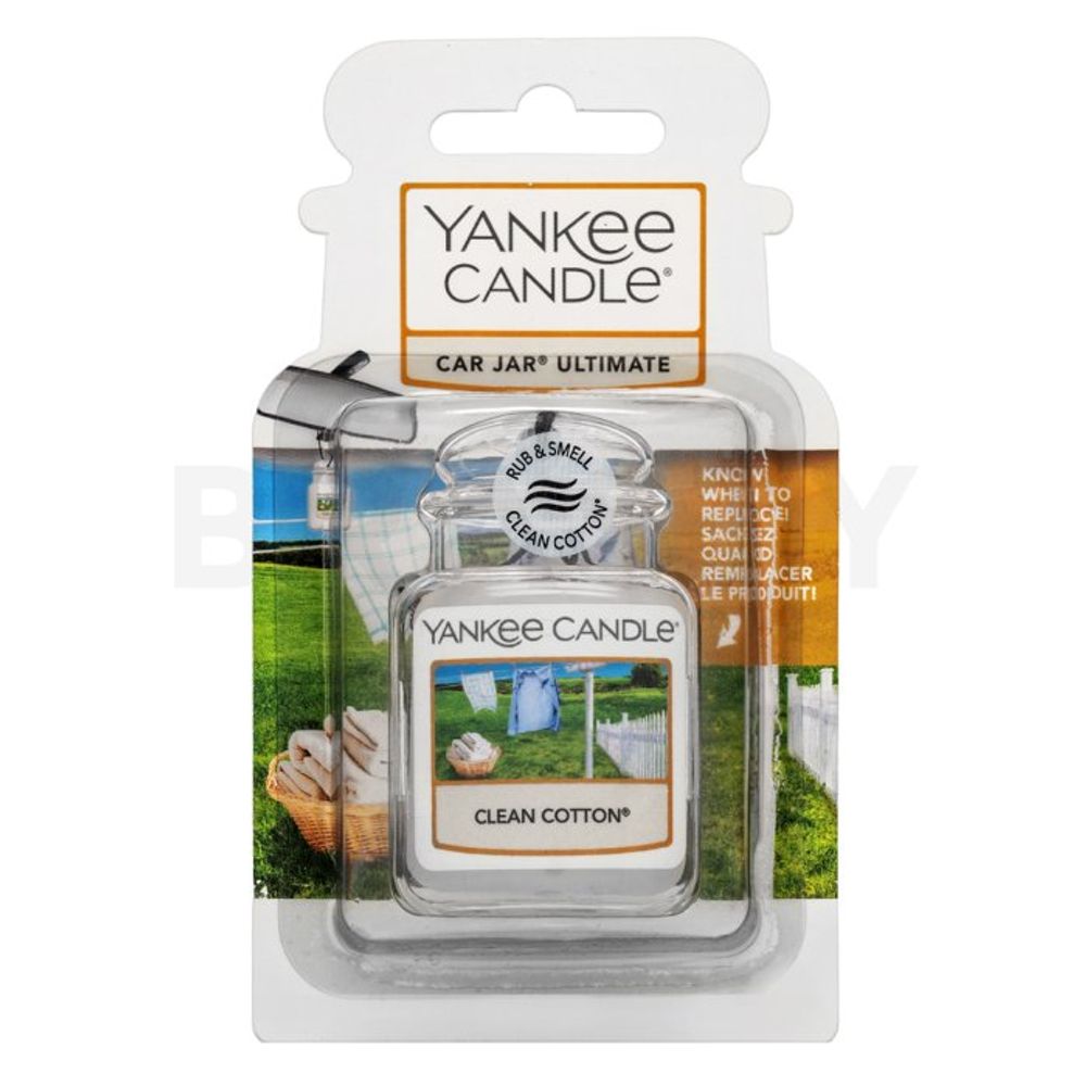 Yankee Candle Car Jar Ultimate Clean Cotton 24 g