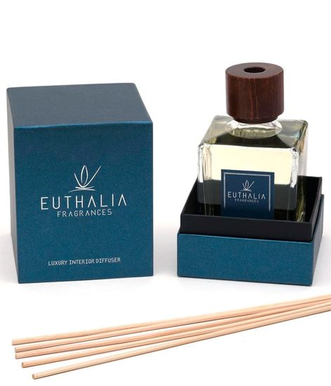 Lait de coton, ароматический диффузор с палочками, Euthalia Fragrances