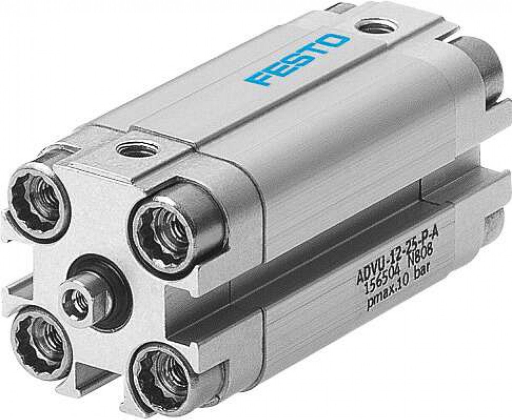 Компактный пневмоцилиндр Festo ADVU-16-10-P-A