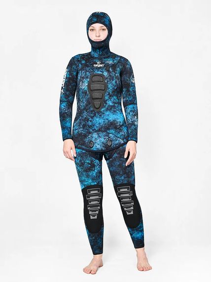 Гидрокостюм женский Sargan Миметик Калан 3.0 ladyGalaxyAPE/09 7 мм