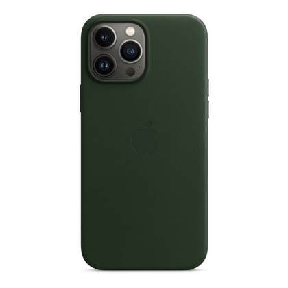 Накладка Apple 13 Pro Max силикон green Coblue