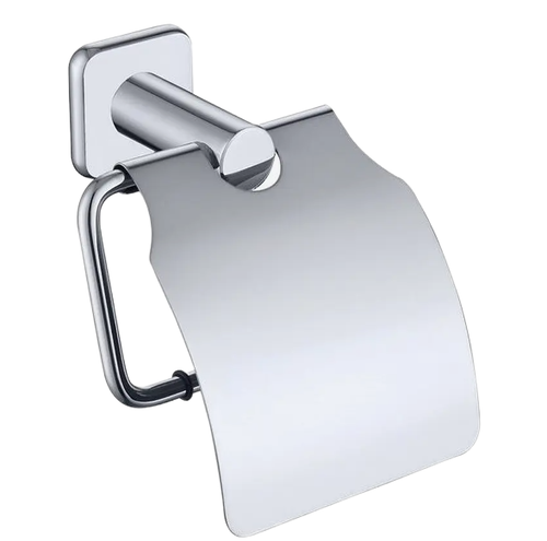 Держатель для туалетной бумаги с крышкой WONZON & WOGHAND, Хром (WW-V1802-CR)
