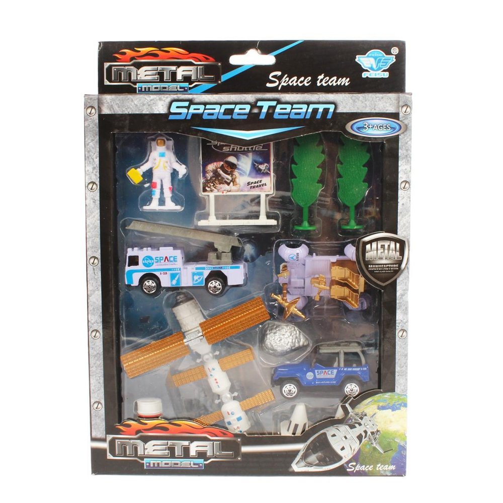 Набор машин ин. с аксесс., коробка JP8202