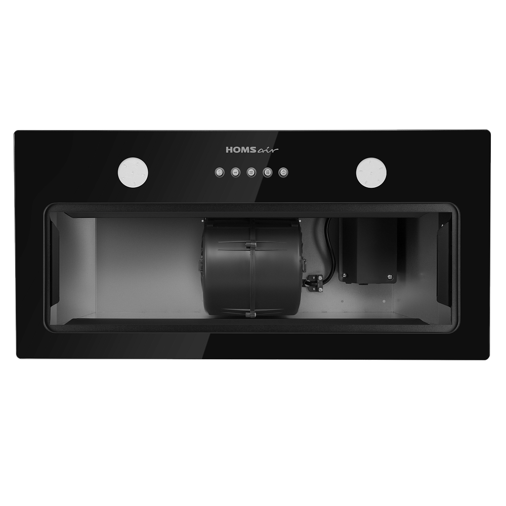 Кухонная вытяжка HOMSair FLEET 602M Power Glass Black