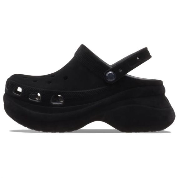 Crocs Bae Clog Velvet 'Black'