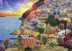 Puzzle Dinner in Positano 1000 pcs