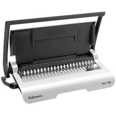 Переплетчик Fellowes® STAR+ на пластиковую пружину, сшивает до 150 л., перфорирует 12 л.