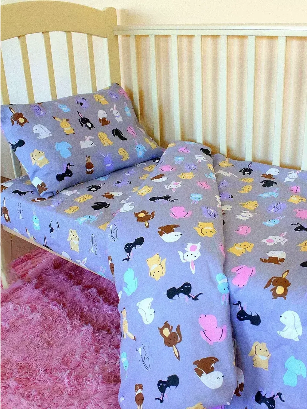 Комплект постельного белья для новорожденных
