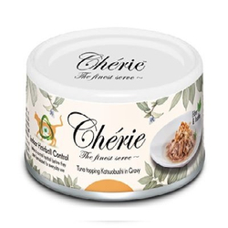 Pettric Cherie - Hairball Control Консервы для кошек Тунец с хлопьями Тунца-Бонито в подливе