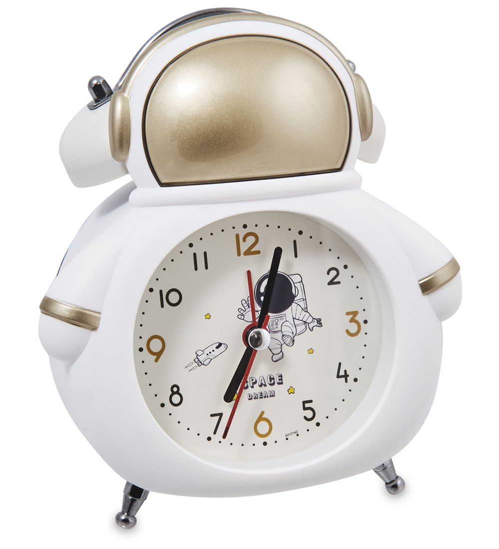 GAEM Art CL-69/2 Будильник «Космонавт» золотой