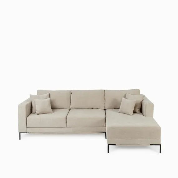 Диван раскладной Colston правосторонний 288 см, бежевый