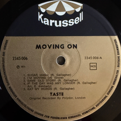 Виниловая пластинка Taste - Moving On LP