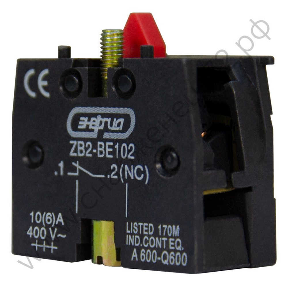 Контакты дополнительные к кнопкам и переключателям Энергия ZB