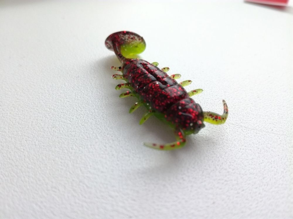 Мягкая приманка Lucky John Series ALIEN BUG 2,5in (63 мм), цвет T44, 7 шт/уп