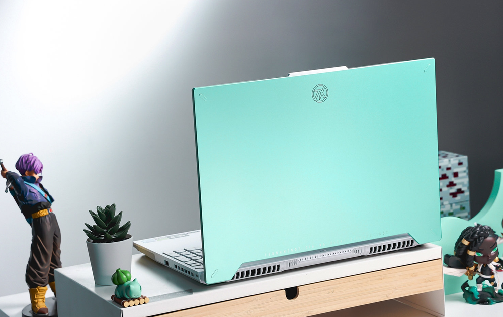 Игровой ноутбук ASUS TUF 4 (Tianxuan 4) FA507, R9-7940H, RTX4060, 16ГБ/1ТБ, 15.6" 165hz, Русская клавиатура+Русский Windows 11 Home, Синий-зелёный